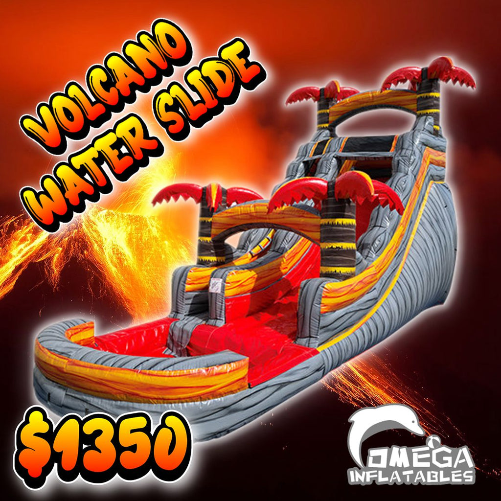 18FT Volcano Water Slide