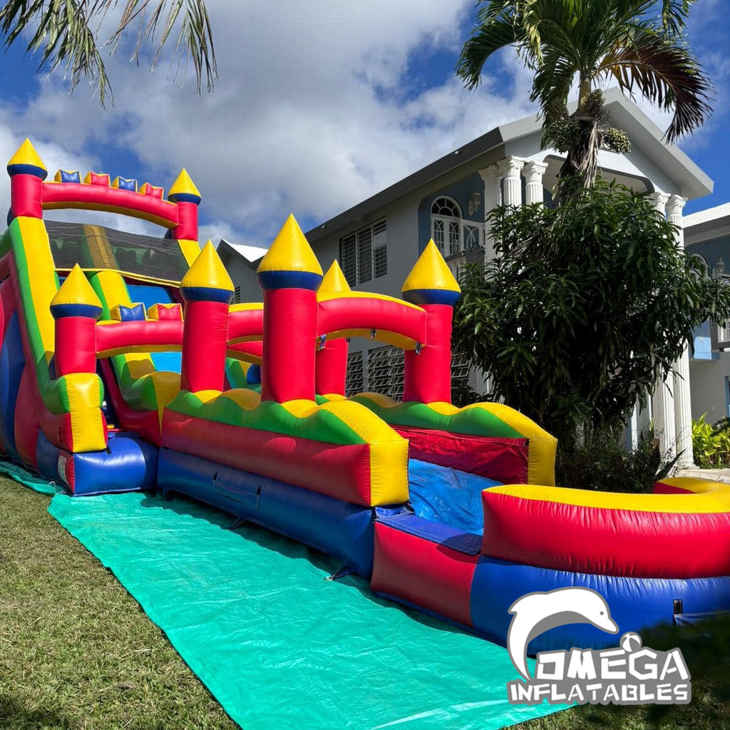 18FT Blow Up Water Slide