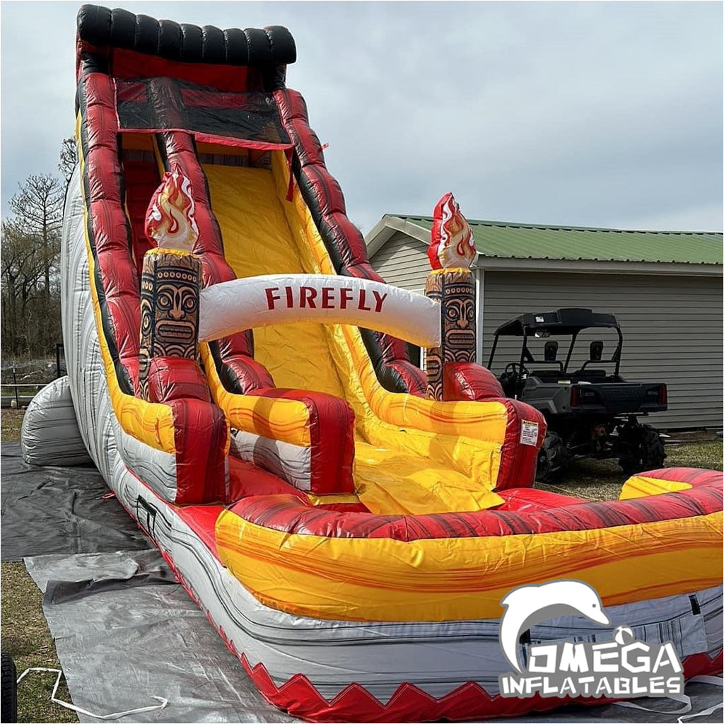 Customer Feedback - 21FT Tiki Torch Splash Water Slide