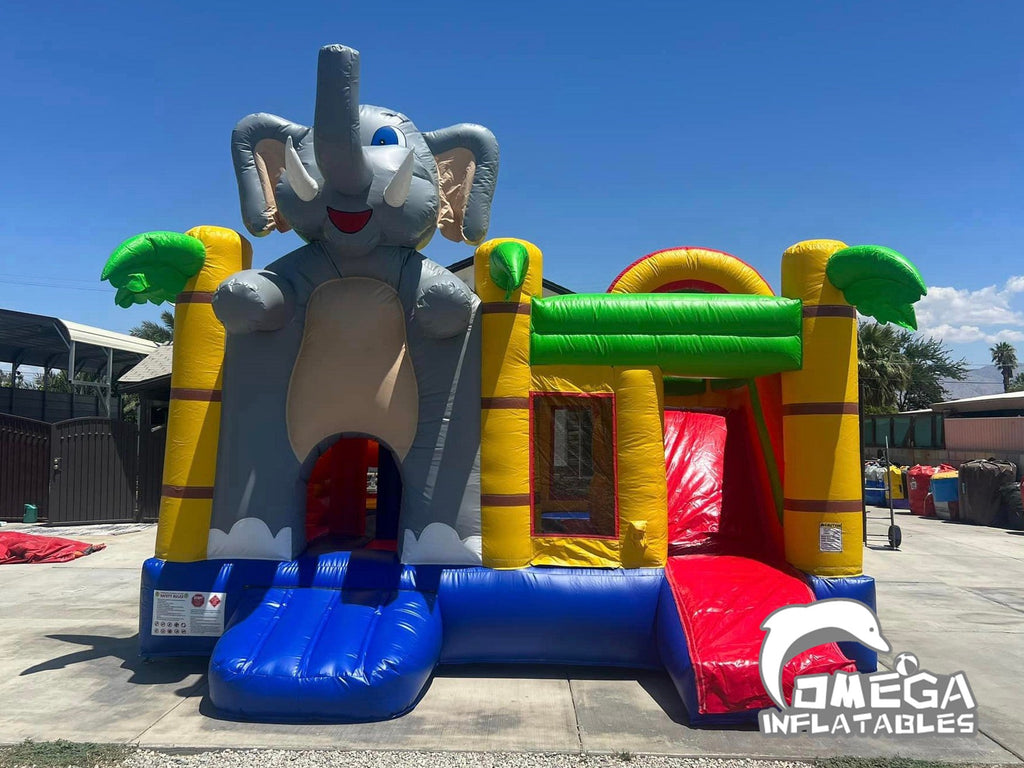 Inflatable Elephant Jumper Combo