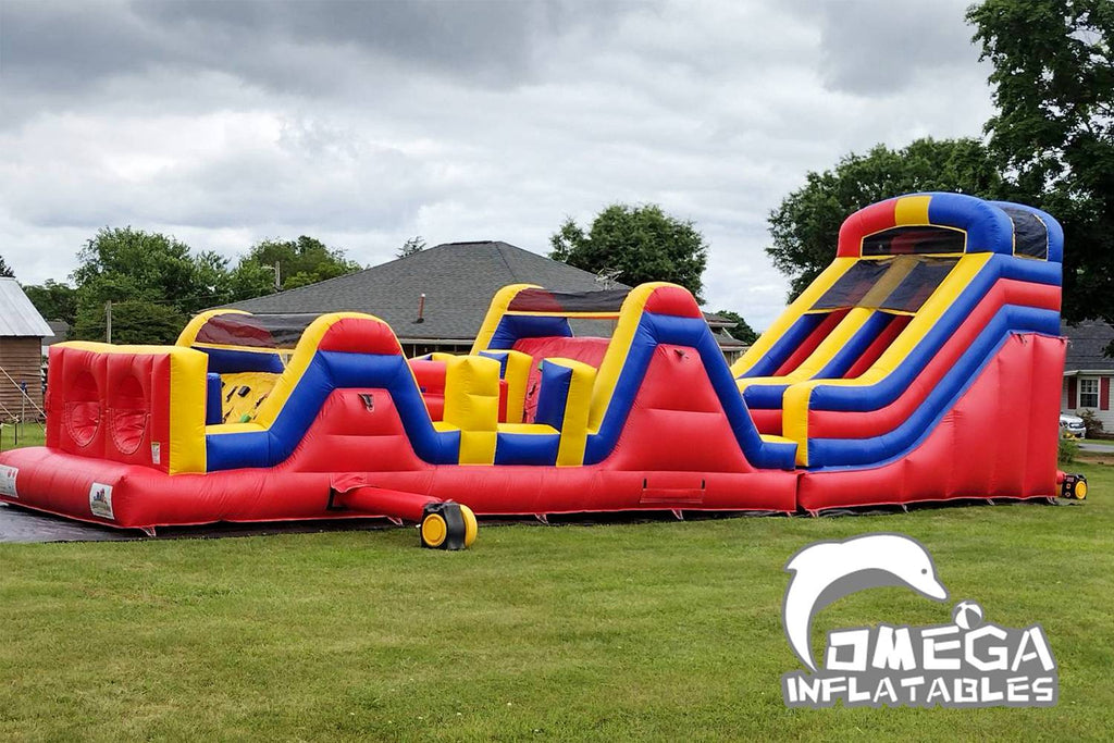 Customer Feedback-  Outdoor Challenge Inflatable Obstacle Course