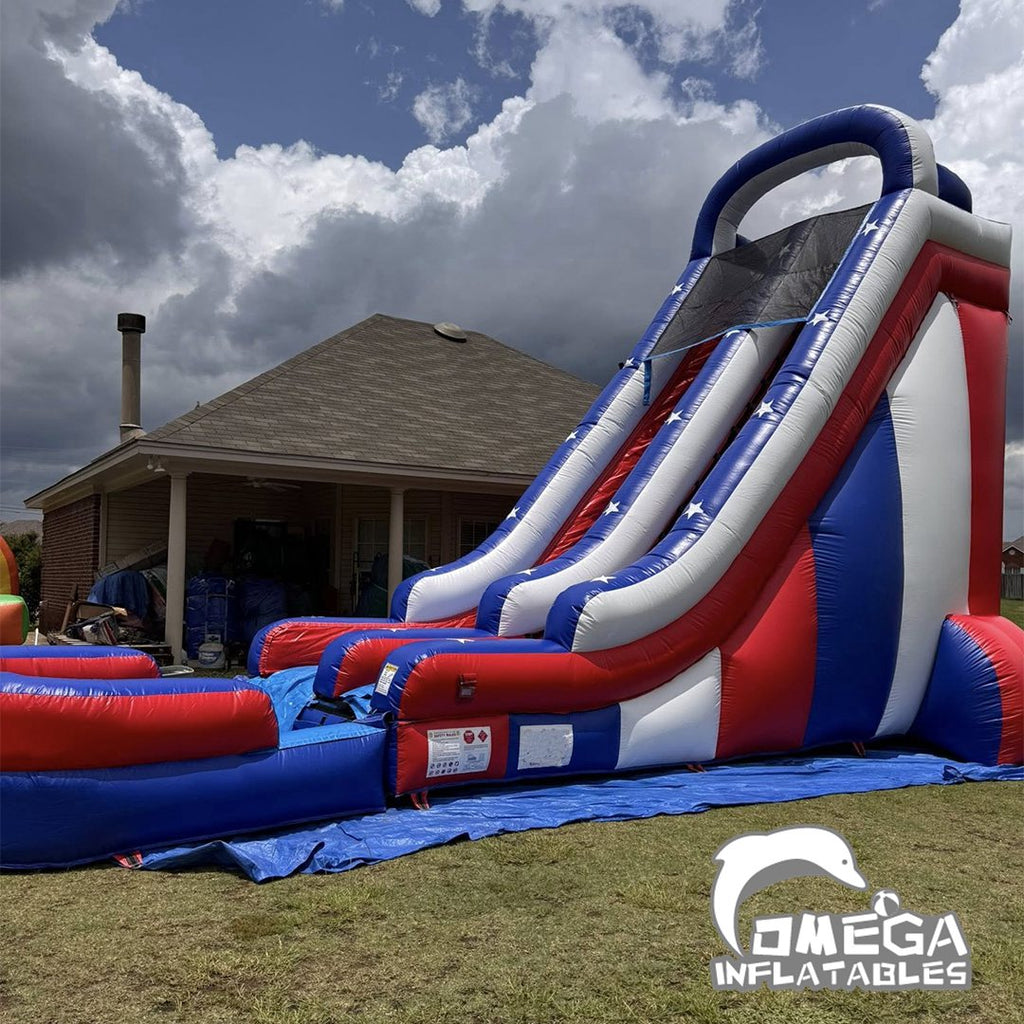 22FT Star Water Slide Commercial Pool Slides for Sale