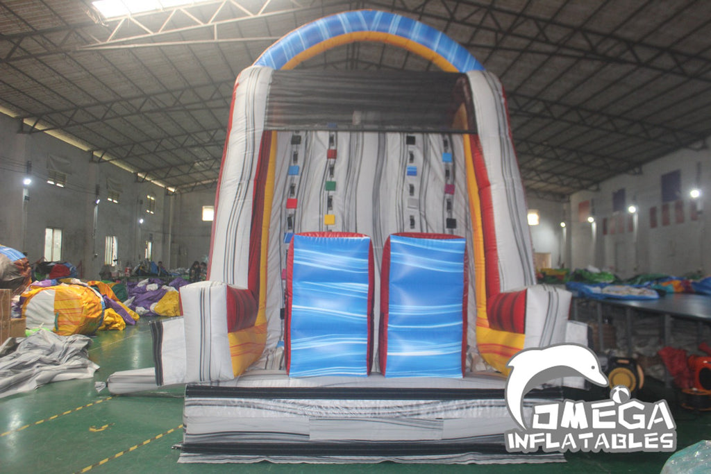 80FT Marble Inflatable Ultimate Obstacle Course