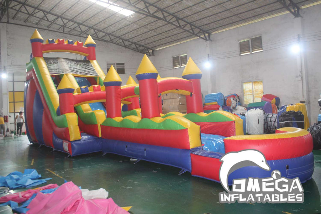 18FT Blow Up Water Slide