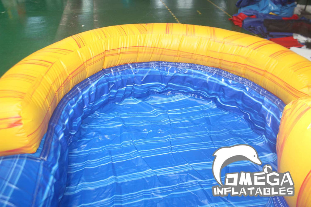 16FT Blue Paradise Water Slide
