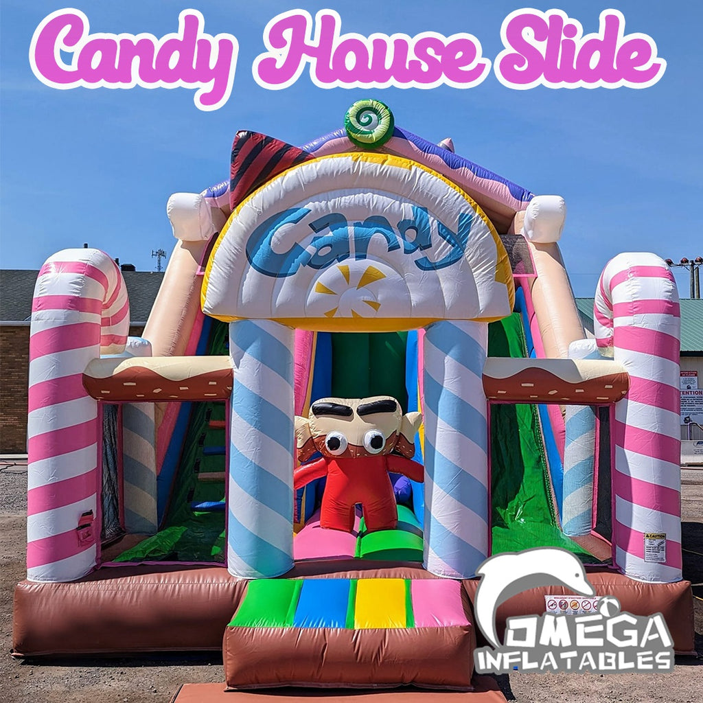 Inflatable Candy House Slide