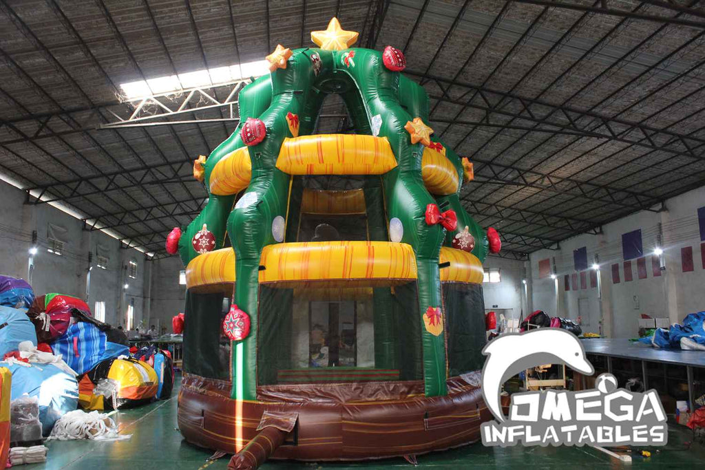 Christmas Tree Bounce House