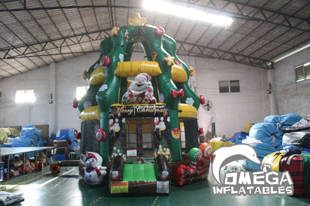 Christmas Tree Bounce House