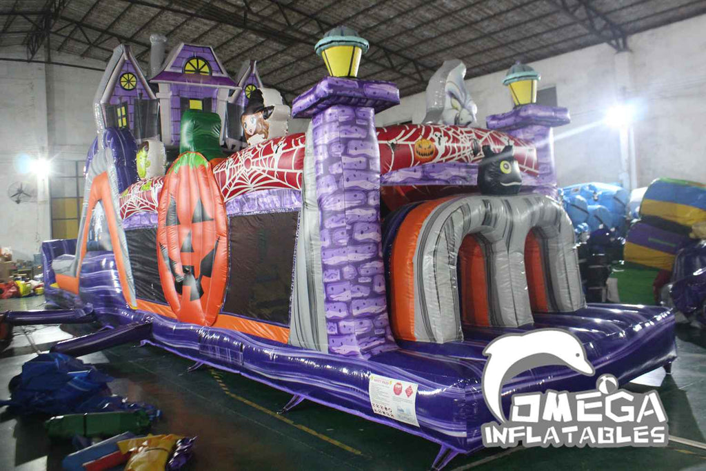 Haunted Run Inflatable Obstacle Course