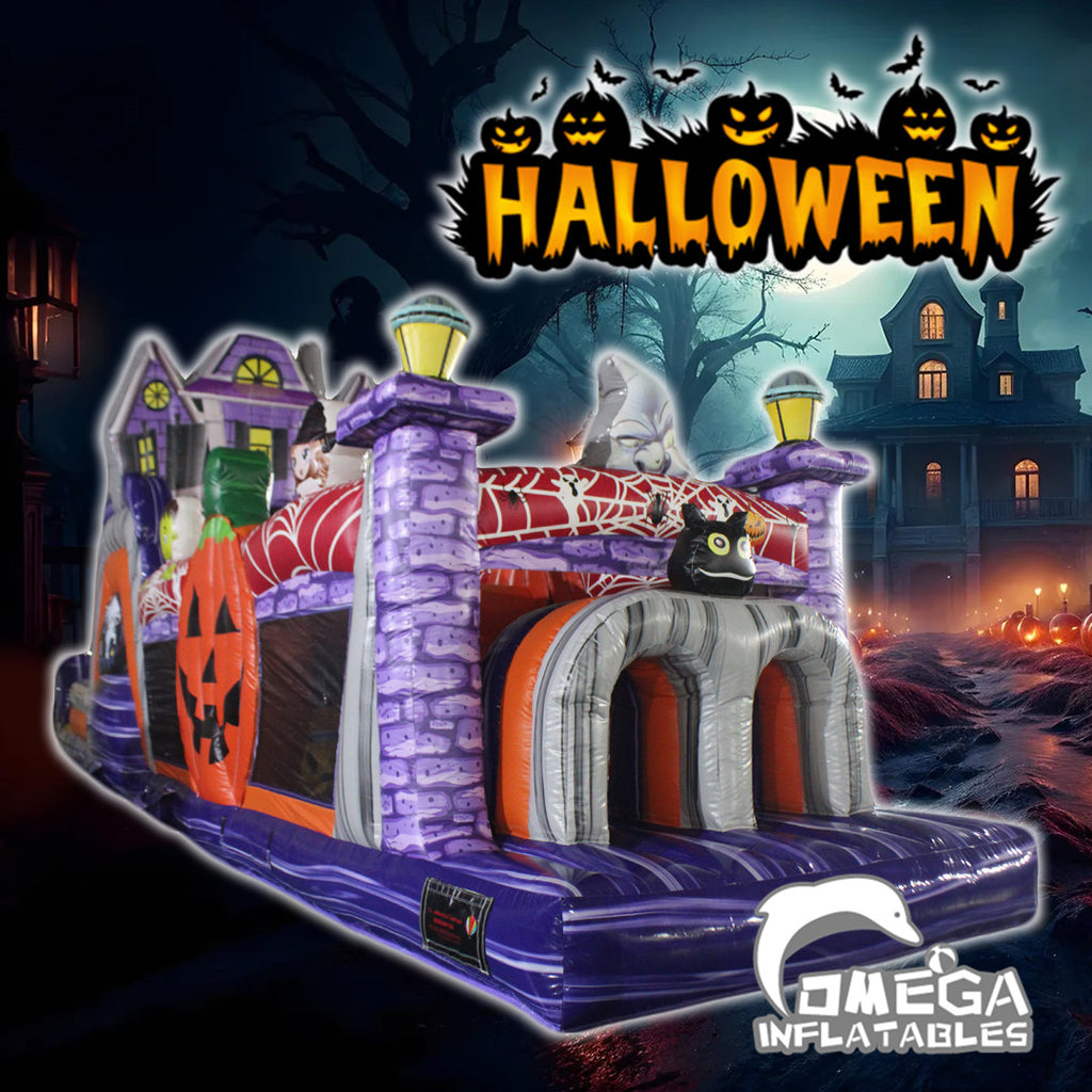 Haunted Run Inflatable Obstacle Course