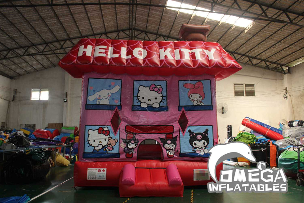 Inflatable Hello Kitty Moonwalk