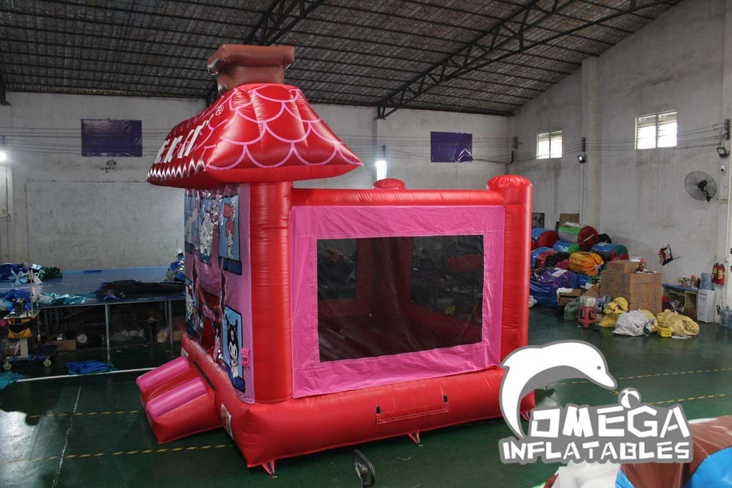 Inflatable Hello Kitty Moonwalk