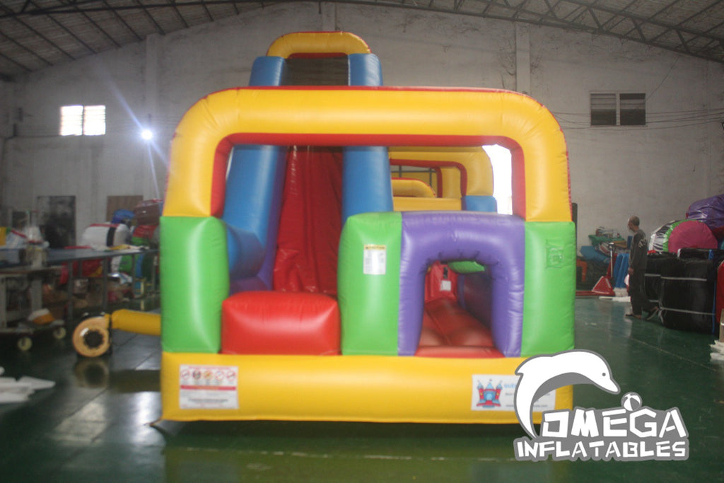 Colorful Inflatable Obstacle Course