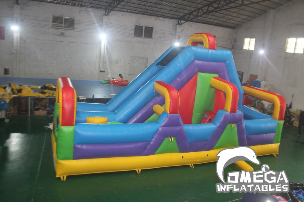 Colorful Inflatable Obstacle Course