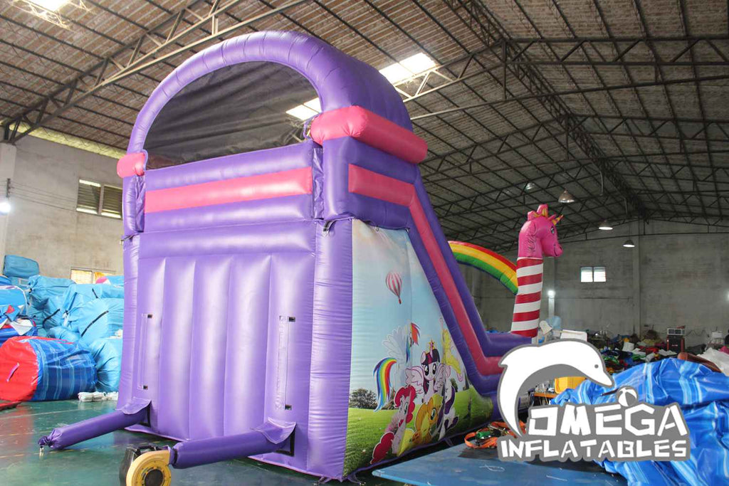 16FT China Inflatable Factory Unicorn Slide