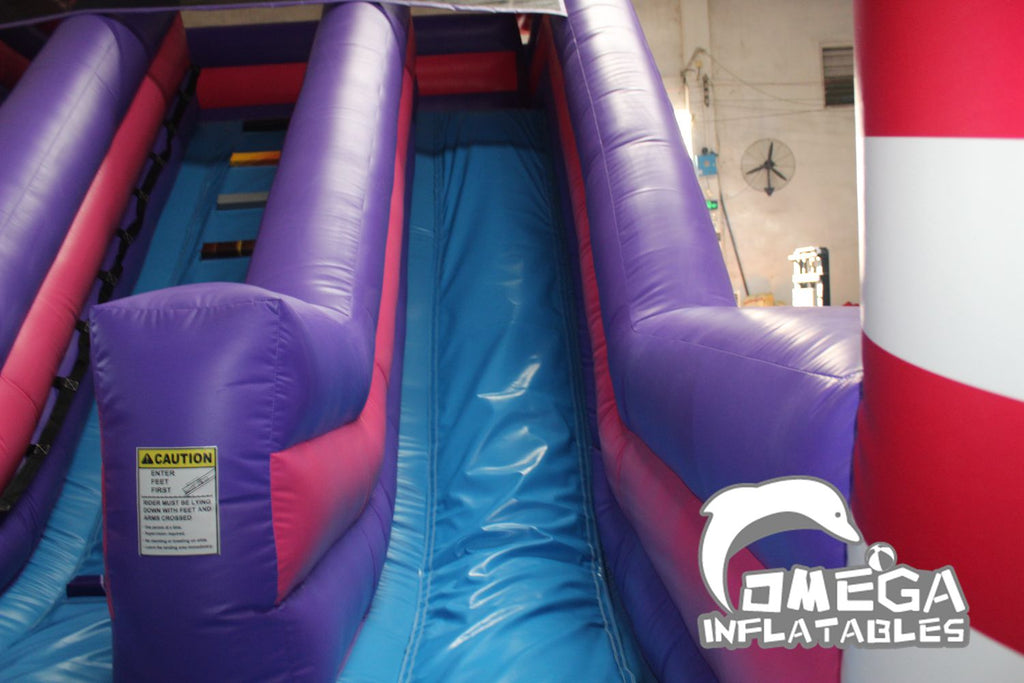 16FT China Inflatable Factory Unicorn Slide