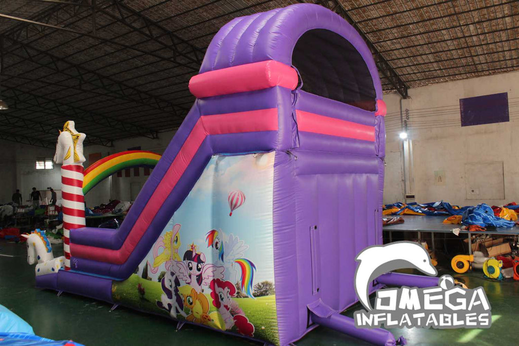 16FT China Inflatable Factory Unicorn Slide