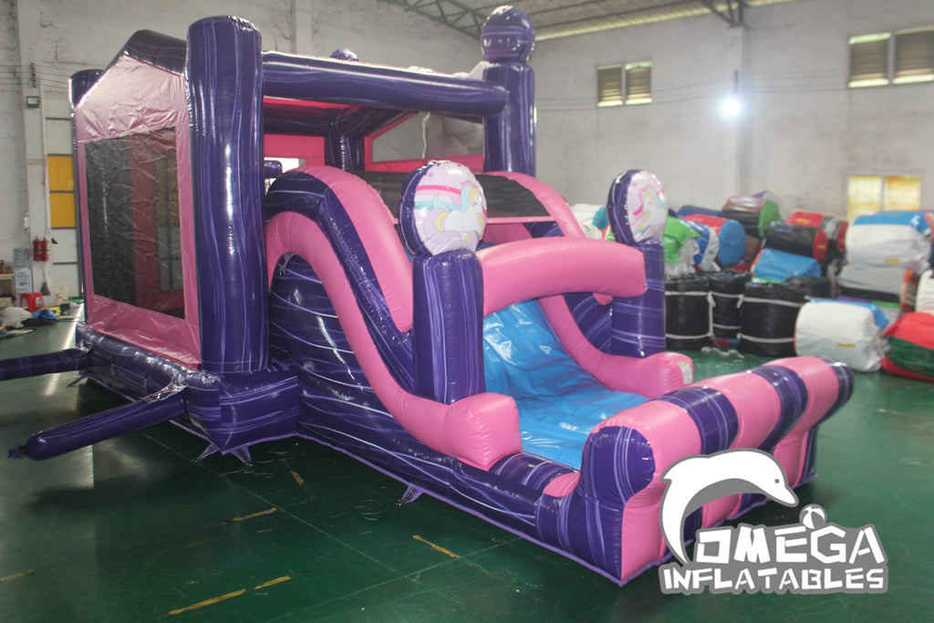 Inflatable Unicorn Combo Inflatable Moonwalk for Sale