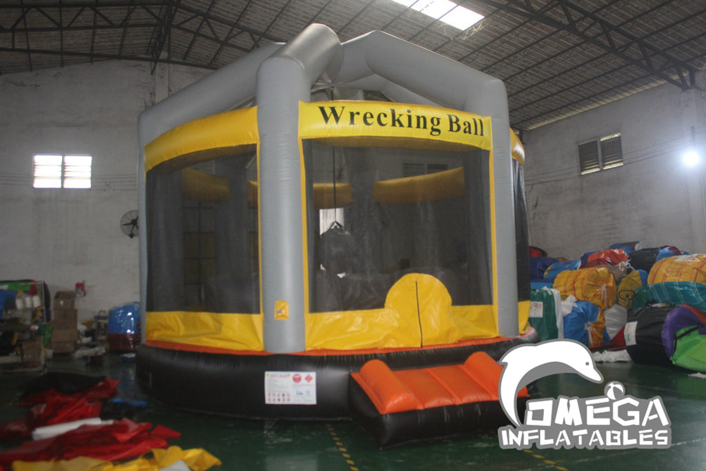 Interactive Inflatable Wrecking Ball Game