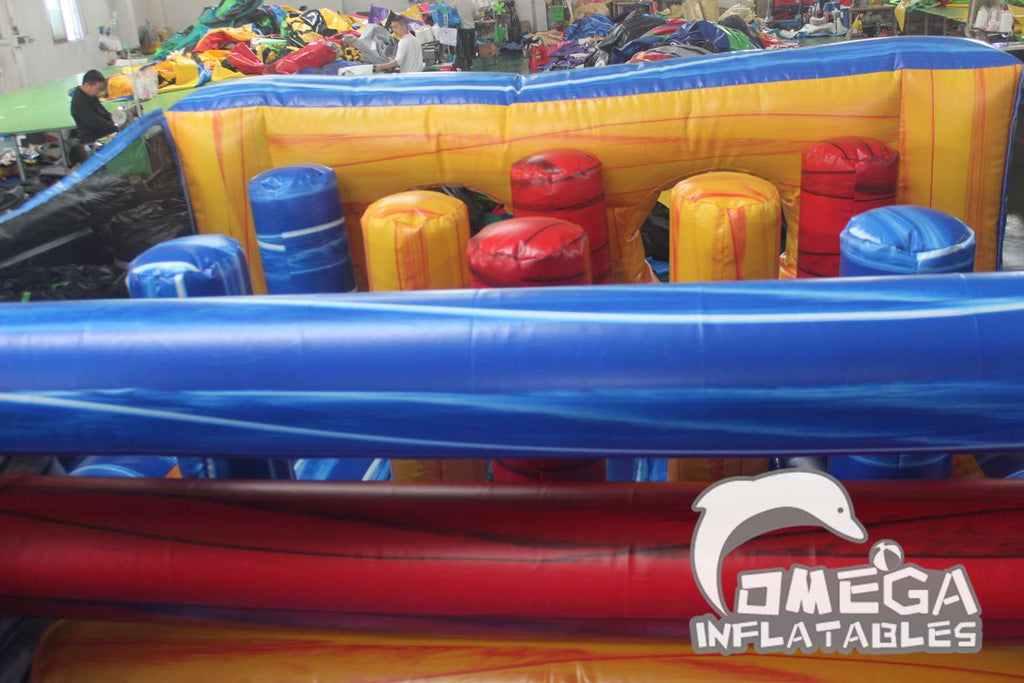 Marble Commercial Inflatable Obstacle Course
