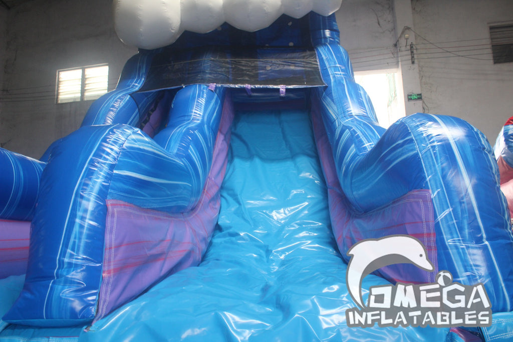 16FT Inflatable Mermaid Water Slide