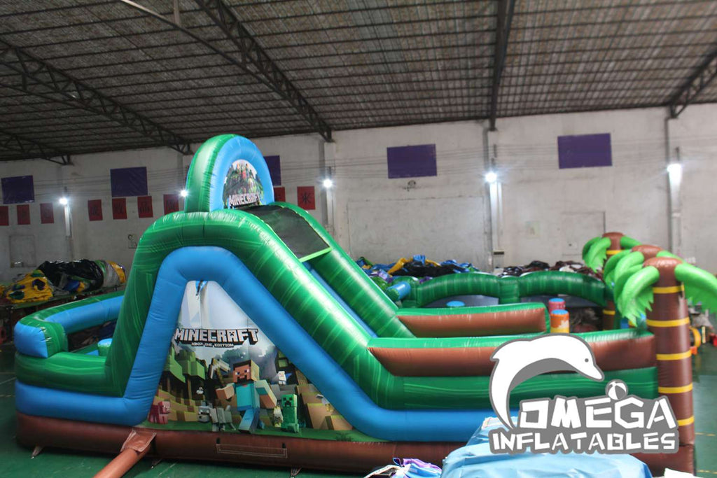 Minecraft Run Obstacle Course