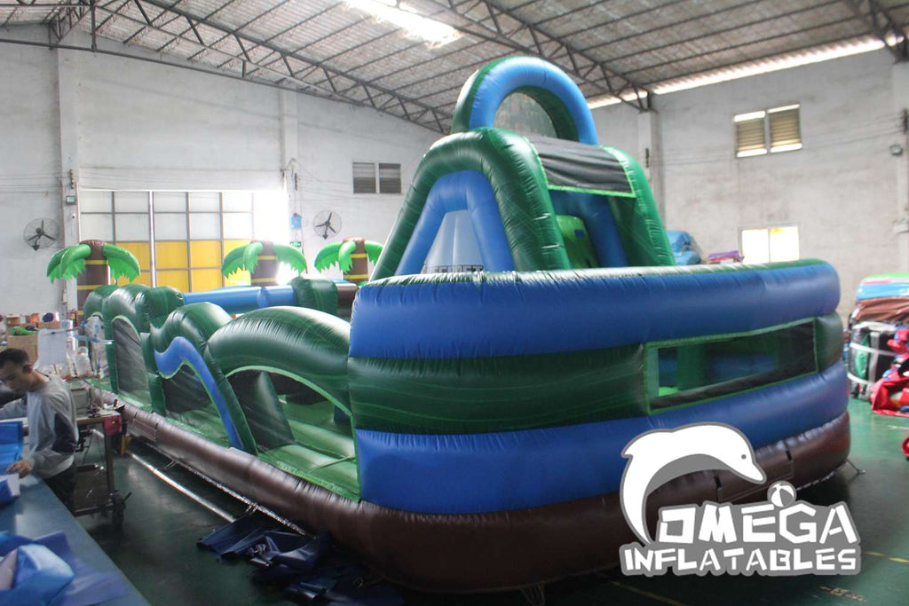 Minecraft Run Obstacle Course