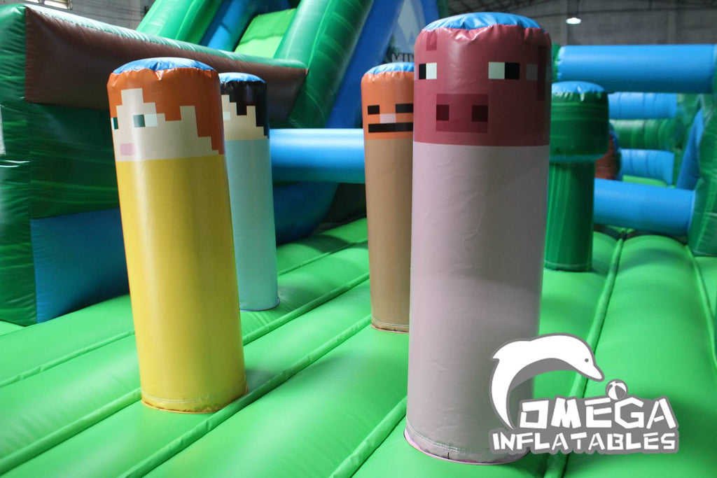 Minecraft Run Obstacle Course