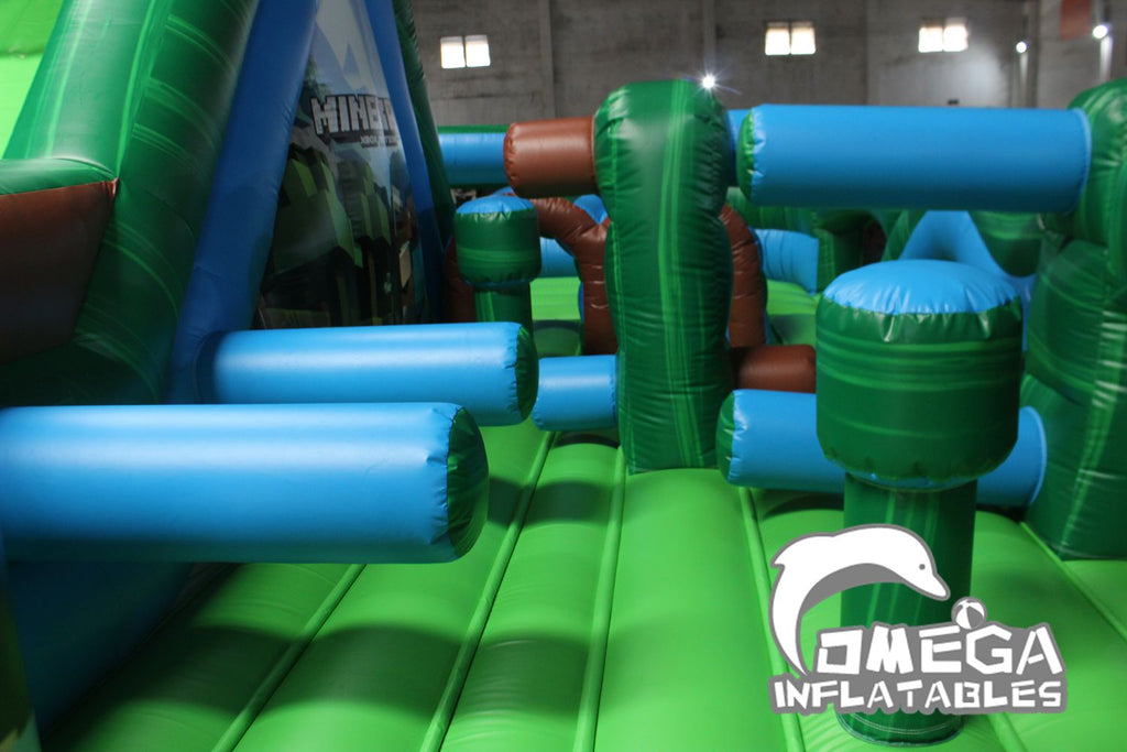 Minecraft Run Obstacle Course