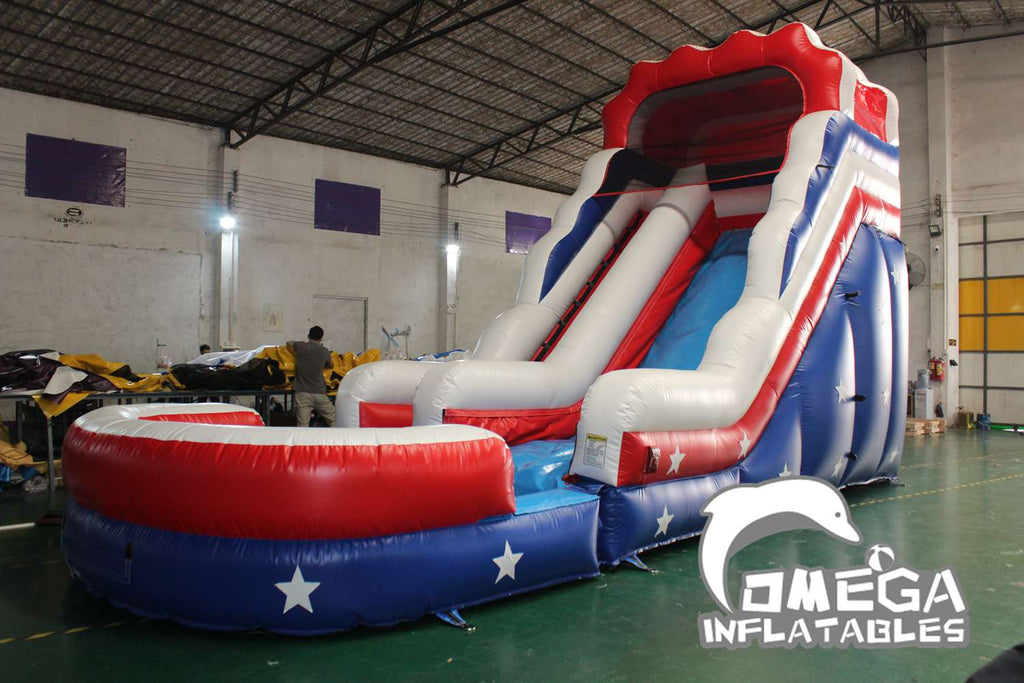 16FT Patriot Water Slide