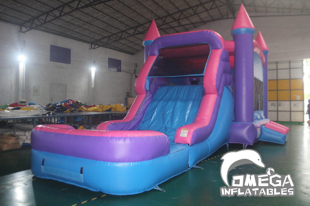 Pink & Purple Inflatable Water Combo