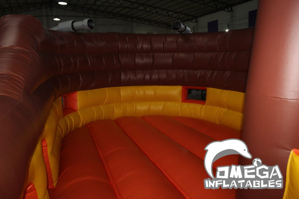 Inflatable Pirate Ship Slide