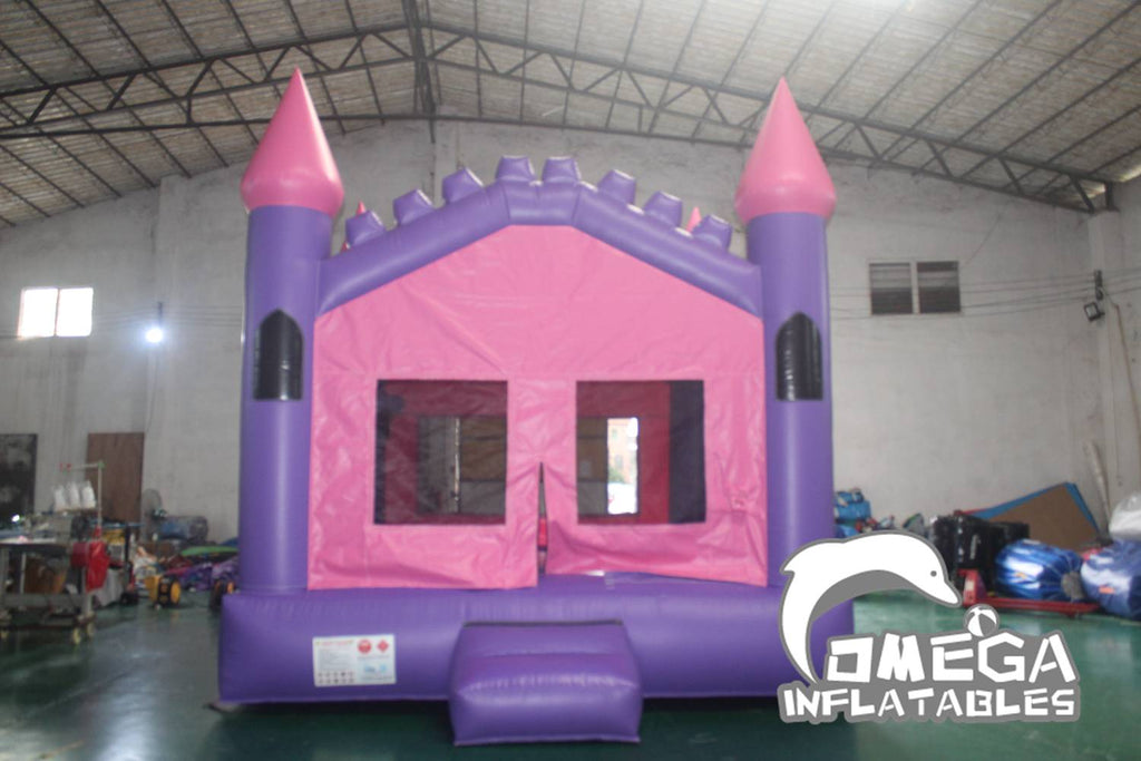 Purple & Pink Queen Bouncy Castle