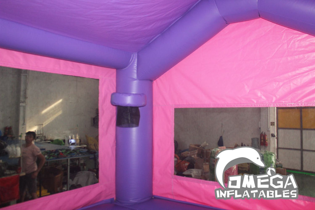 Purple & Pink Queen Bouncy Castle