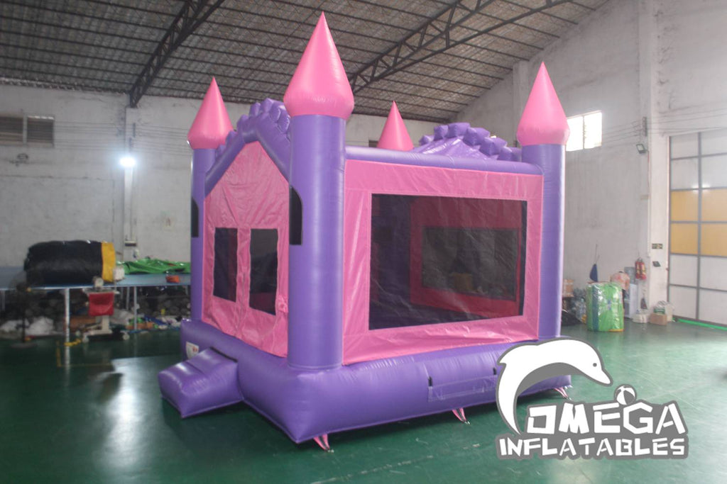 Purple & Pink Queen Bouncy Castle