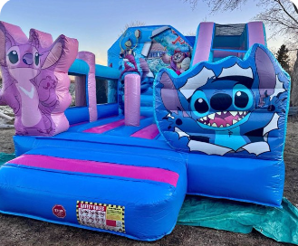 Lilo & Stitch Inflatable Bouncy Castle