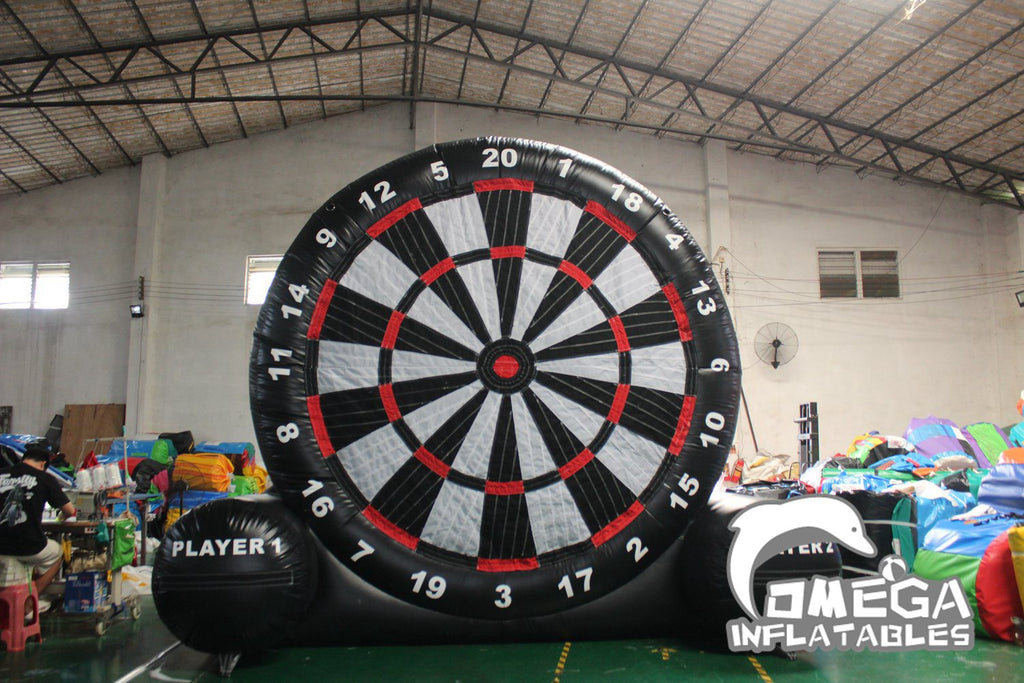Single-Sided Soccer Dart Board with Velcro Balls