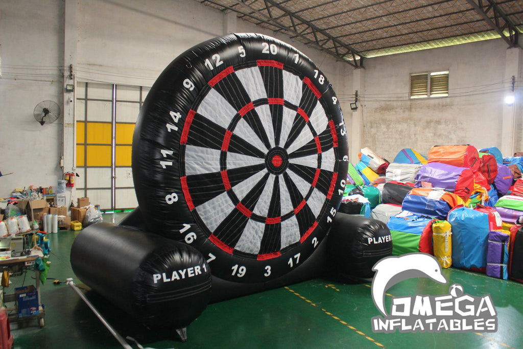 Single-Sided Soccer Dart Board with Velcro Balls