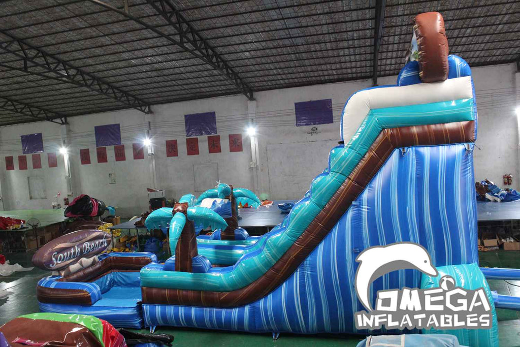 18FT South Beach Water Slide