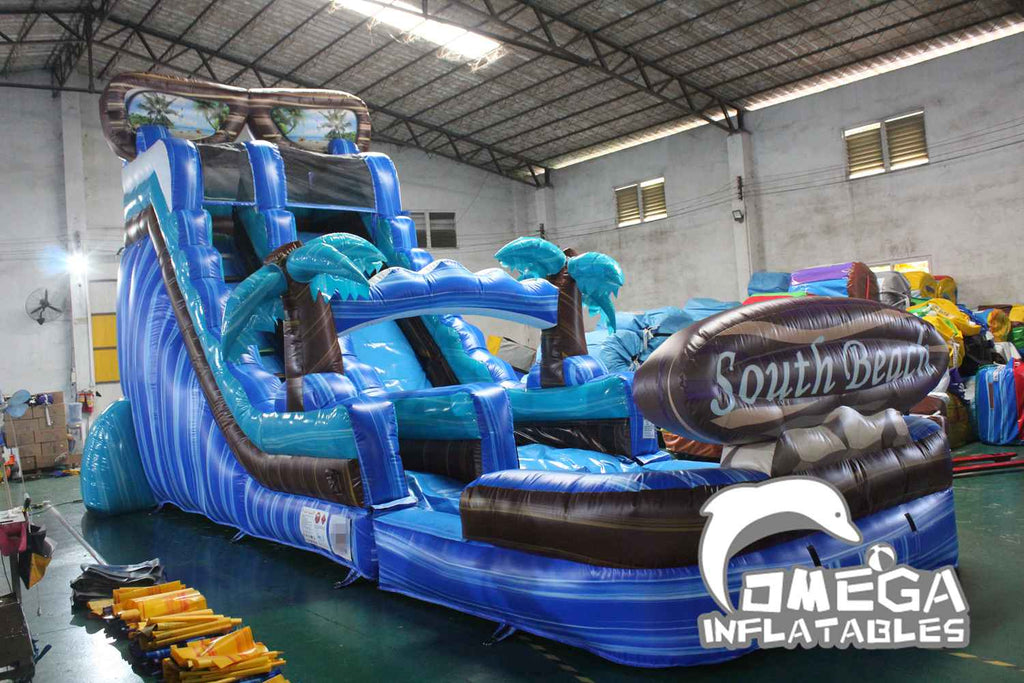 18FT South Beach Water Slide