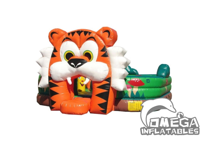 Tiger Safari Playland Inflatable Bouncer