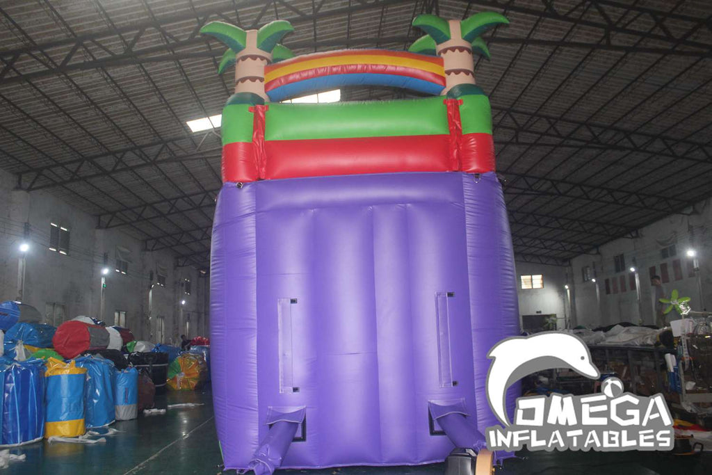 18FT Tropical Paradise Water Slide
