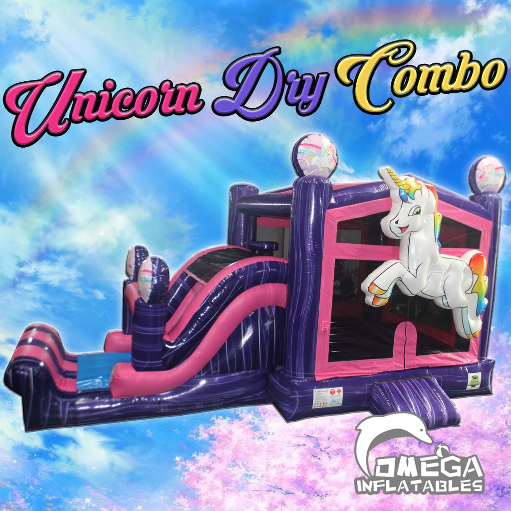 Inflatable Unicorn Combo Inflatable Moonwalk for Sale