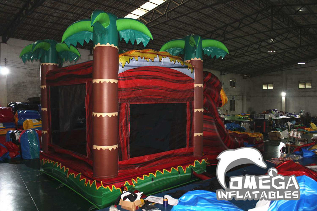 Volcano Inflatable Wet Dry Combo