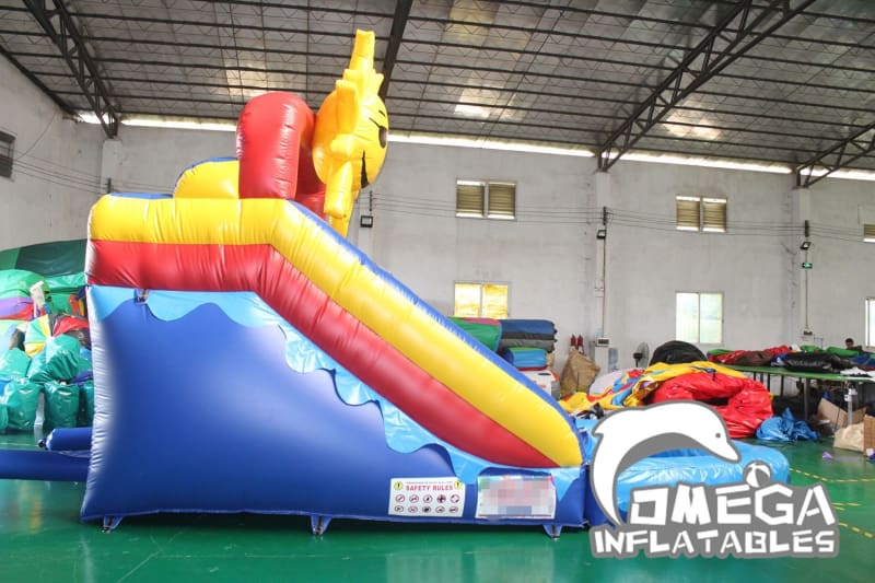 15FT Sunshine Wet Dry Slide