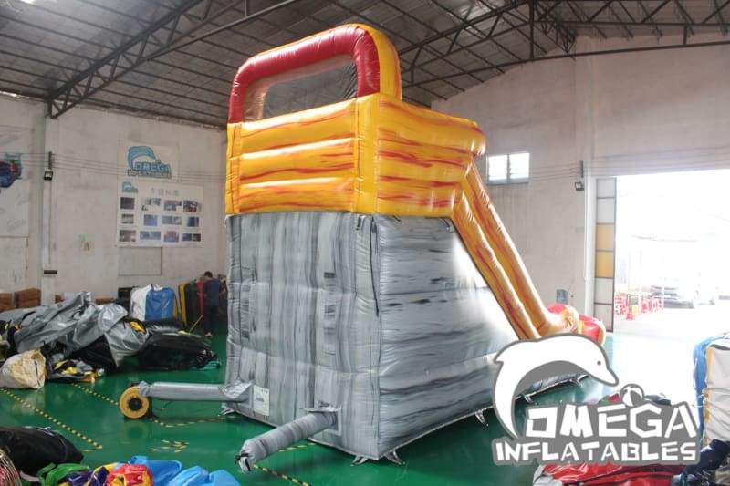 16FT Marble Lava Wet Dry Slide