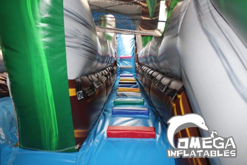 18FT Emerald Crush Tsunami Water Slide