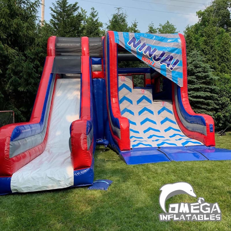 18FT Ninja wall inflatable