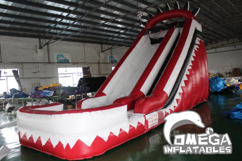 18FT Ragin Cajuns Themed Water Slide