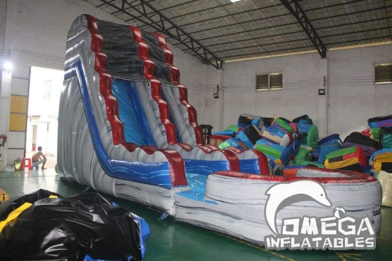 18FT Titanium Water Slide